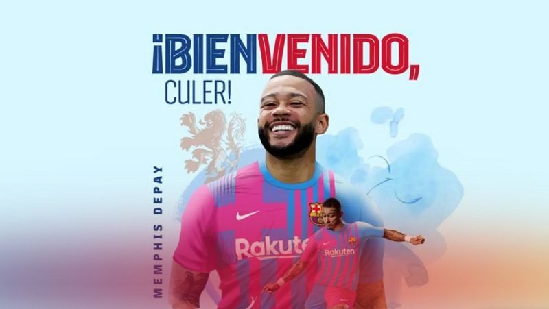 Memphis Depay ficha por el FC Barcelona