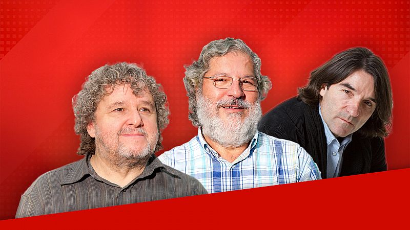 Julio Ruiz, José Miguel López y Javier Tolentino, míticos locutores de Radio 3, se jubilan