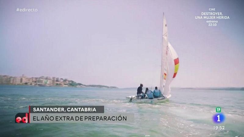 Gemma Mengual se lanza a navegar con las campeonas del mundo de vela