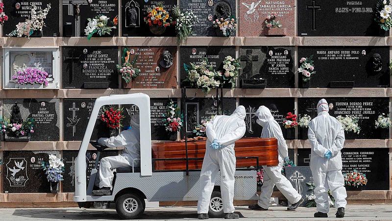 La pandemia elevó las muertes un 17,7 % en 2020, cuando fallecieron 74.227 personas más que el año anterior