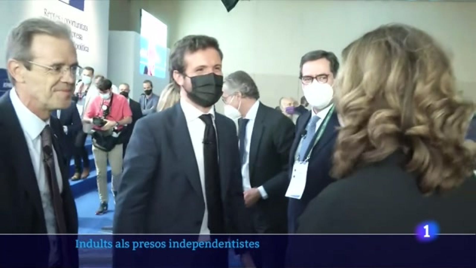 Casado porta la contraria als empresaris sobre la necessitat dels indults