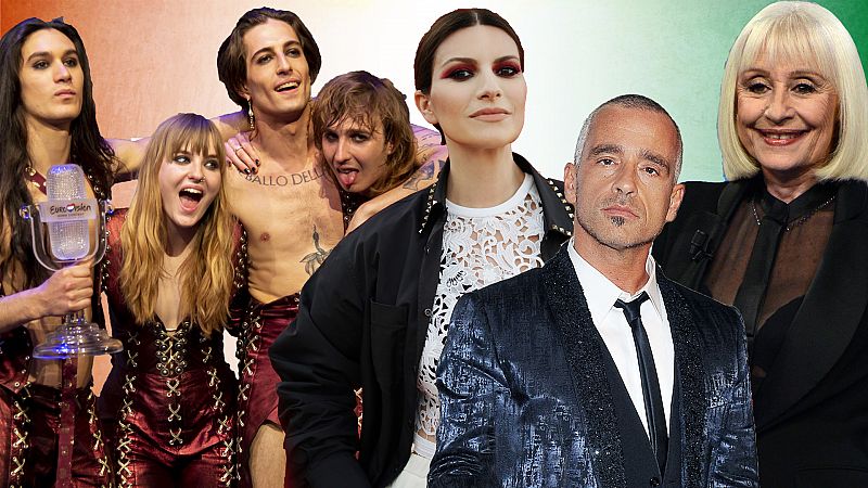 Måneskin arrasa en España pero Raffaella Carrà, Eros Ramazzoti y Laura Pausini nos conquistaron antes