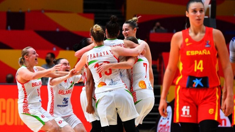 España debuta con derrota ante Bielorrusia en el Eurobasket