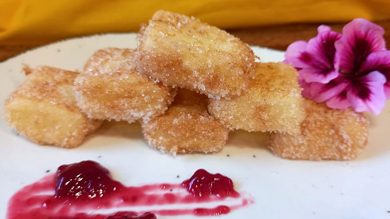 Receta de leche frita cremosa