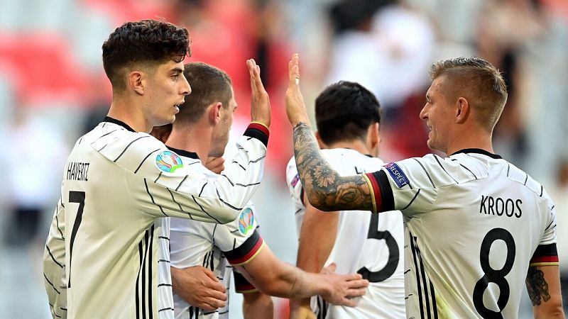 Alemania golea a Portugal y Hungría frena a la favorita Francia para poner emoción al 'Grupo de la Muerte'