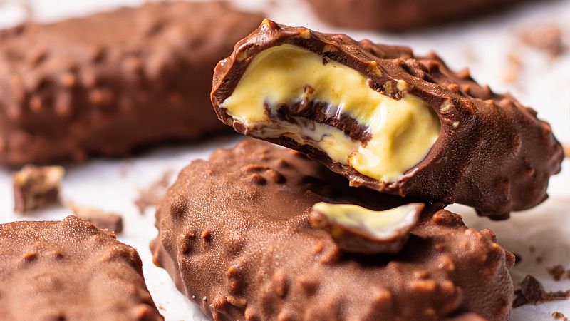 Petit polo clack: la versi�n casera del famoso helado de chocolate y vainilla
