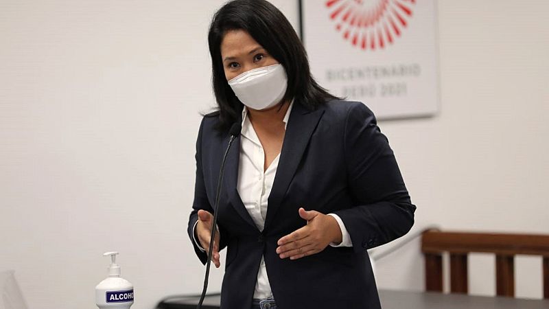 Un juez deja en libertad a Keiko Fujimori aunque con severas restricciones