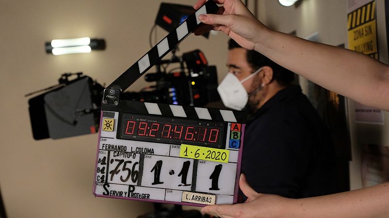 Las medidas anticovid-19 protegen los rodajes de series y televisión