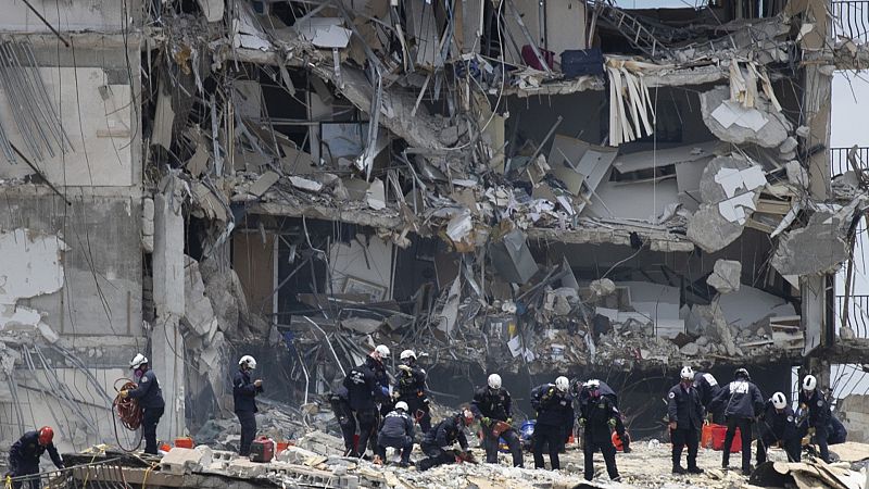 Un informe de 2018 advirtió de daños estructurales "importantes" en el edificio derrumbado en Miami