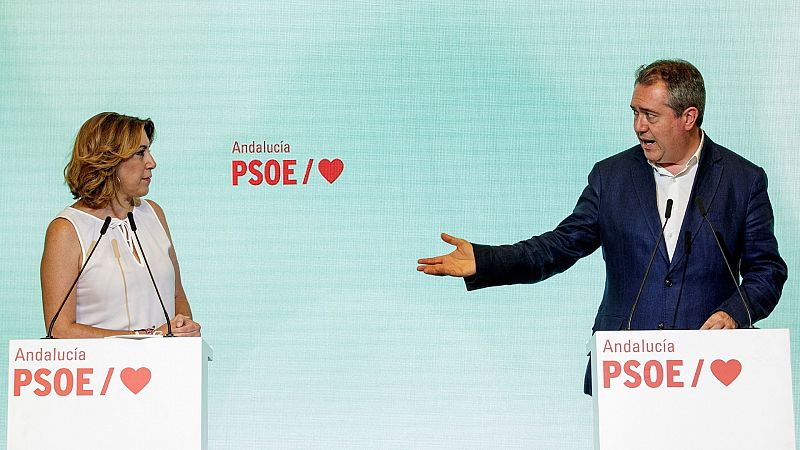 Susana Díaz acepta el adelanto de las primarias y allana el camino a Espadas para liderar el PSOE andaluz