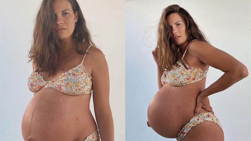Jessica Bueno 'rompe' las redes con esta imagen de su embarazo: "Estoy preparada para convertirme en mamá de tres muñecos"