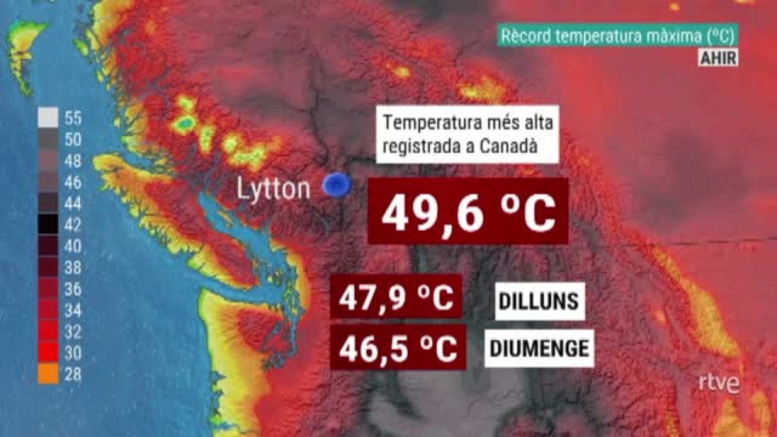 Rècord de temperatura al Canadà | Veure