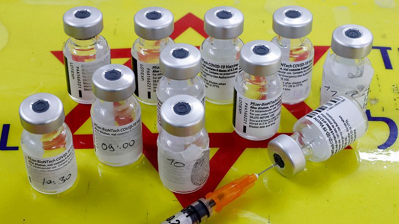 Israel rebaja a un 64% la efectividad de la vacuna de Pfizer frente a la variante Delta