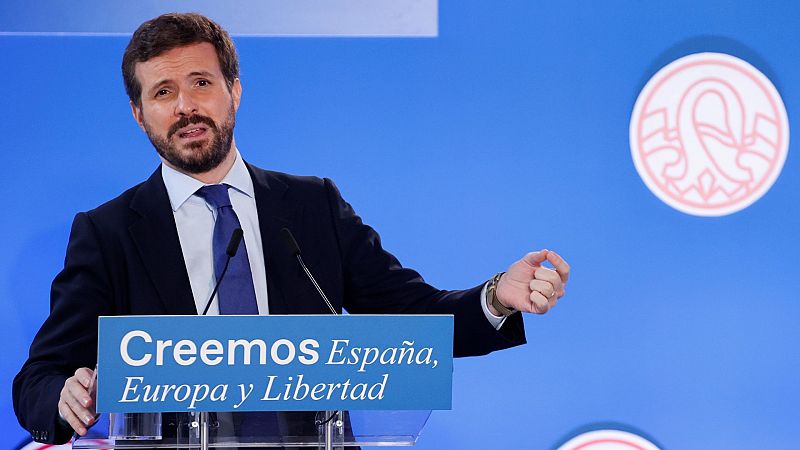 Casado pide a Sánchez que impida el fondo del Govern para los encausados y advierte de que recurrirá