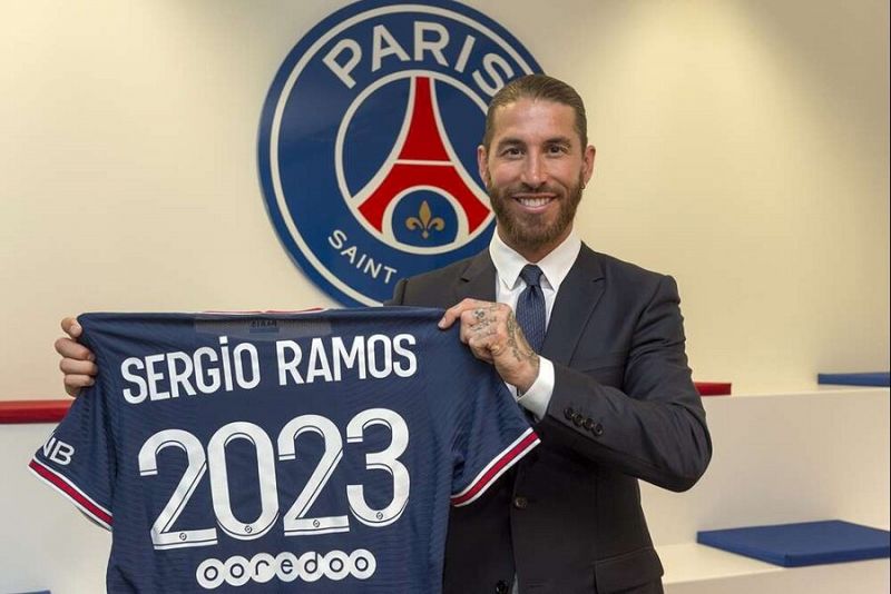 El PSG hace oficial el fichaje de Sergio Ramos