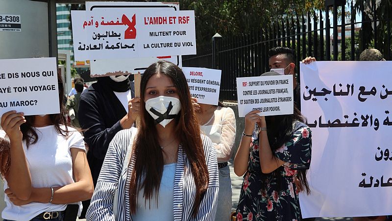 El periodista marroquí Suleimán Raisuni condenado a cinco años de cárcel por violación y retención con violencia