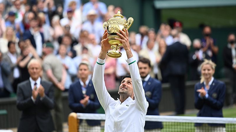 Novak Djokovic acaba con Berrettini en Wimbledon e iguala a Nadal y Federer con 20 Grand Slams