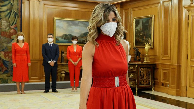 Díaz no descarta cambios entre los ministros de Unidas Podemos pero recuerda que ya hicieron su remodelación