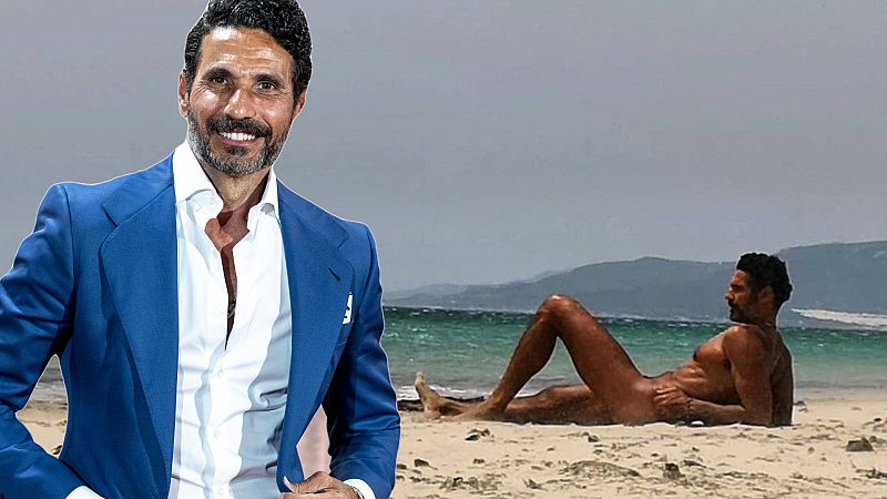 Óscar Higares posa desnudo a punto de cumplir 50 años y luce un cuerpo de escándalo que hace arder las redes
