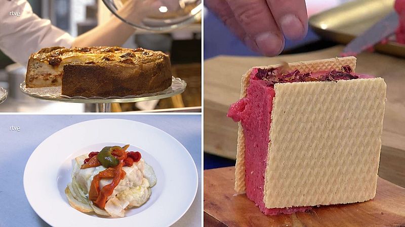 El menú de Como Sapiens: Quiche de bacón, bacalao con queso y el helado de fresa más sano del mundo