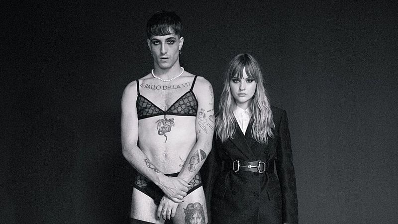 El debate que ha despertado la foto del topless de Måneskin