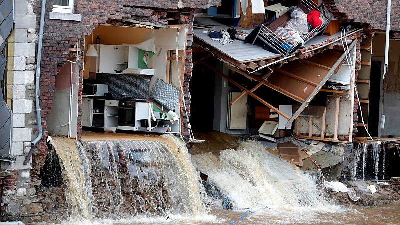 Al menos 20 muertos por las inundaciones en Bélgica