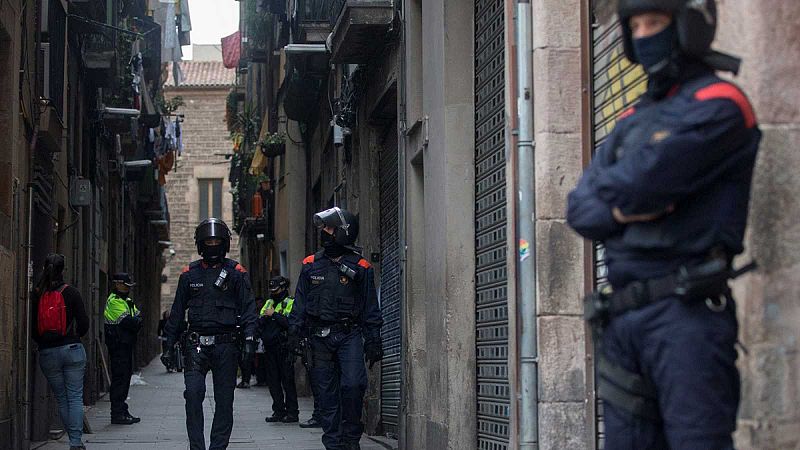 Els fets delictius descendeixen un 44,4% a Barcelona