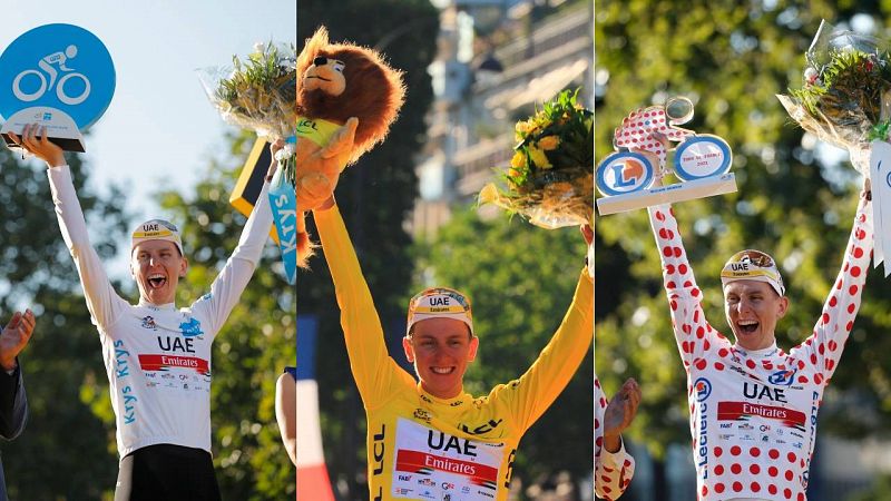Un Pogacar superior reina en el Tour de Francia