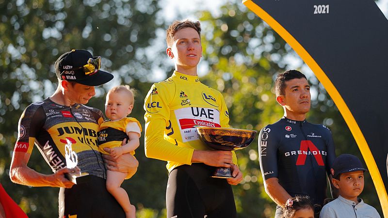 Pogacar conquista su segundo Tour de Francia y Van Aert logra el triplete perfecto de victorias