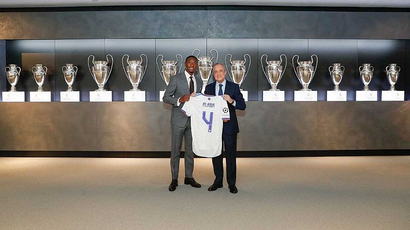 David Alaba, presentado con el Real Madrid: ''No es una presión extra heredar el 4 de Ramos''