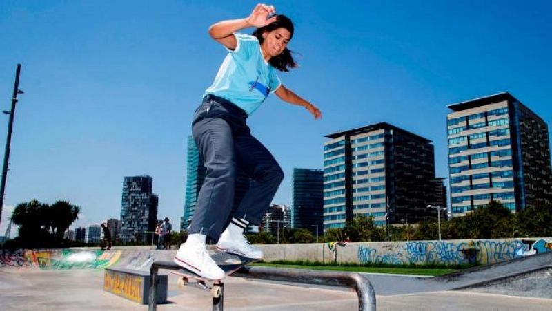 Andrea Benítez, primera skater española de la historia en participar en unos JJOO
