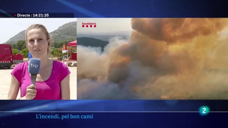 Estabilitzats els incendis de Ventalló i el massís del Montgrí