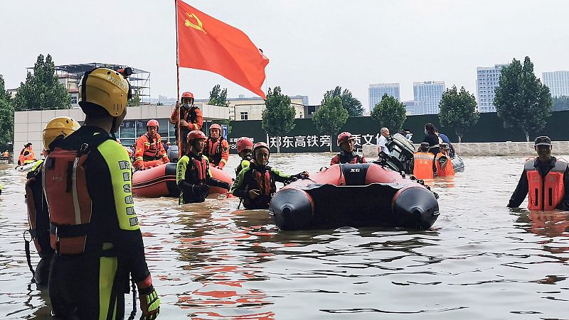 Las inundaciones en China dejan 51 muertos hasta ahora