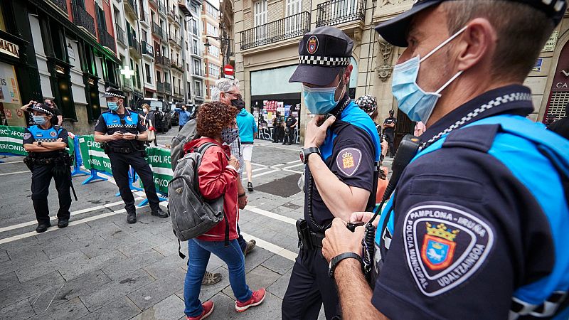 La Justicia avala el toque de queda en Navarra durante el fin de semana y festivos