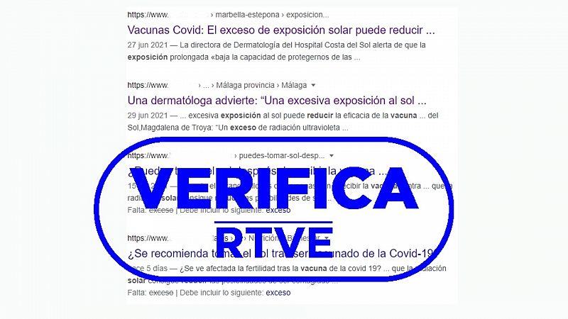 No hay pruebas de que la exposición al sol reduzca la eficacia de la vacuna contra la COVID-19