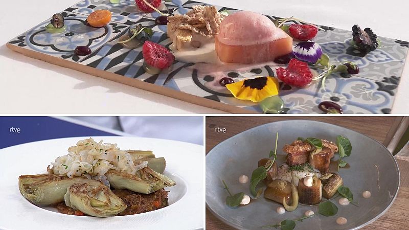 Recetas para un día de verano: bizcocho con helado, ropa vieja y escabeche de puerros