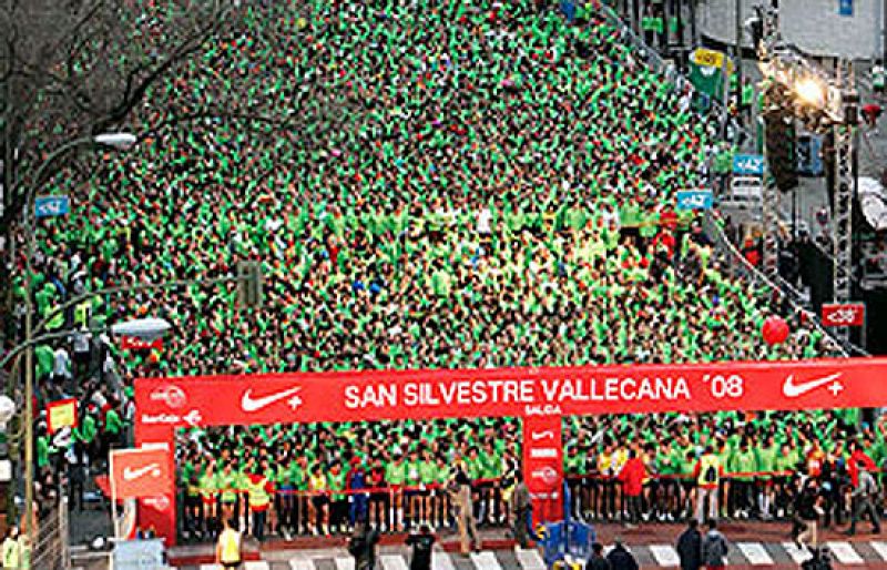 Pablo Vega, vencedor de la San Silvestre Vallecana popular