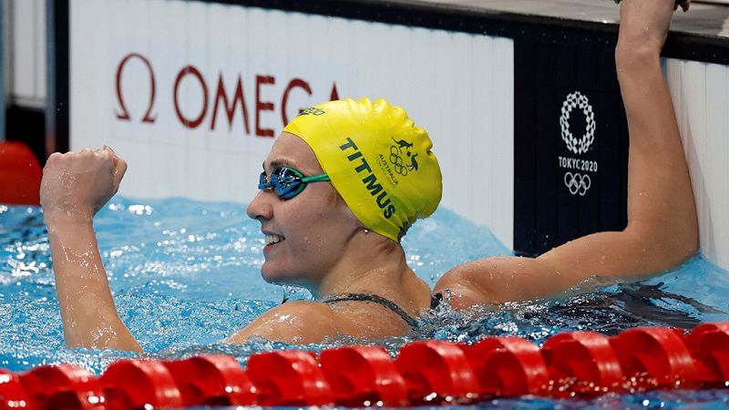 Titmus sigue intratable y desbanca a Ledecky en 200m libres