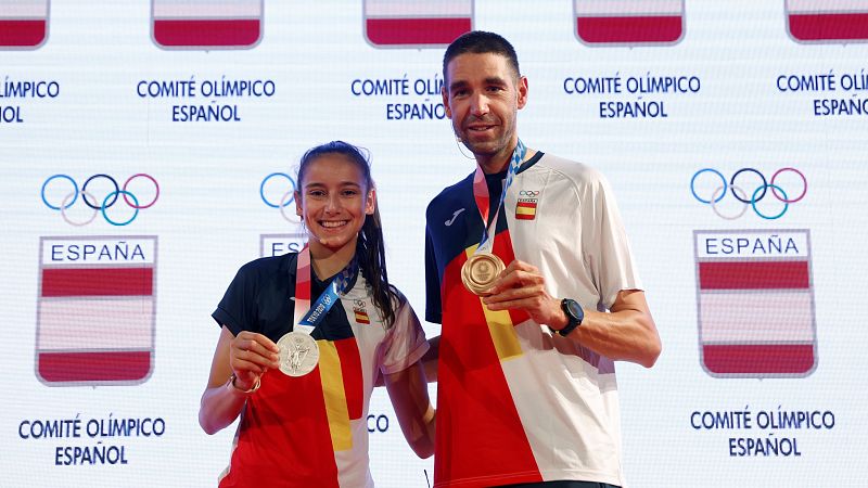 Adriana Cerezo y David Valero, medallistas en Tokyo 2020: "Teníamos muchas ganas de volver a casa"