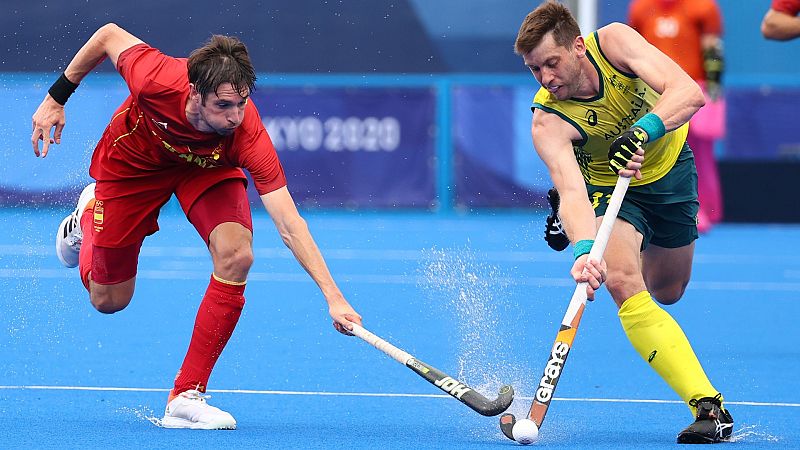 La selección española de hockey hierba empata contra Australia y se clasifica para cuartos