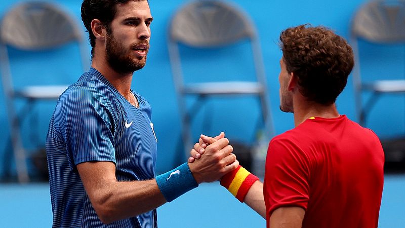 Carreño cae ante Khachanov y jugará por el bronce