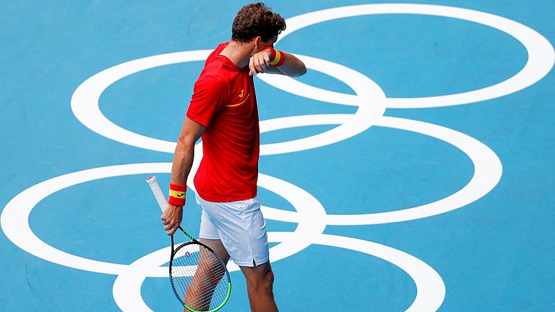 Pablo Carreño, triste por la derrota, sabe que el bronce "es una oportunidad muy grande"