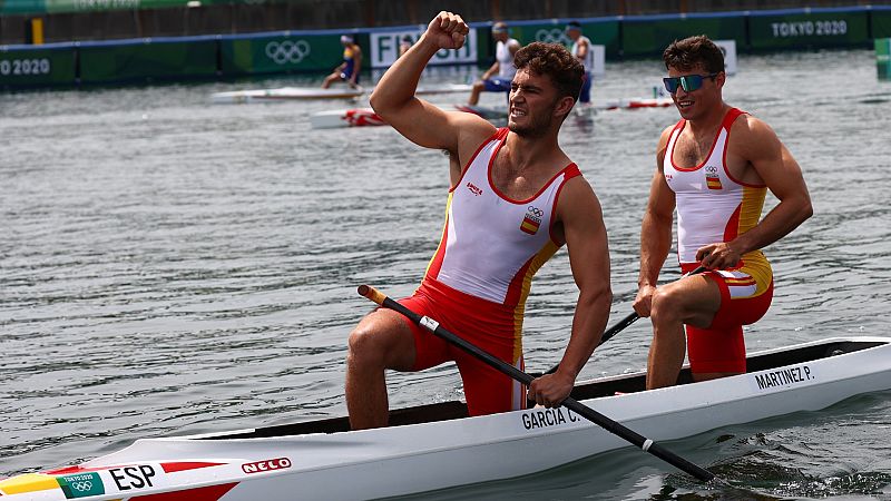 Cayetano García y Pablo Martínez vuelan a semifinales de C-2 1000m