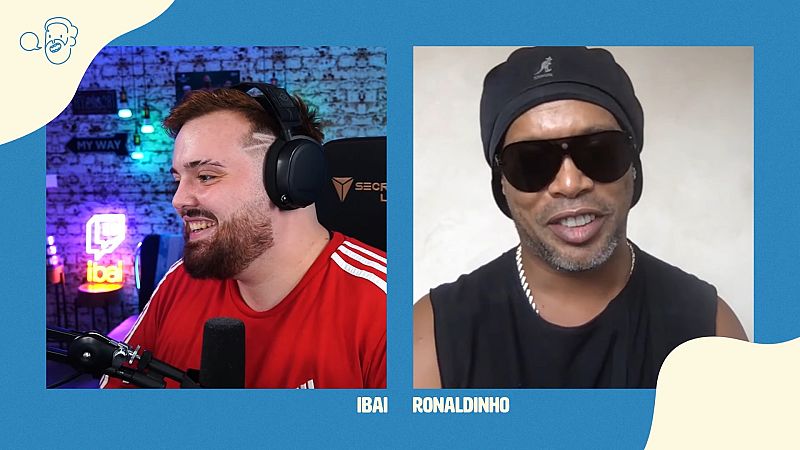 El emotivo mensaje de Ibai Llanos tras la entrevista a Ronaldinho: "Os hablo hasta emocionado, no sé lo que acaba de pasar"