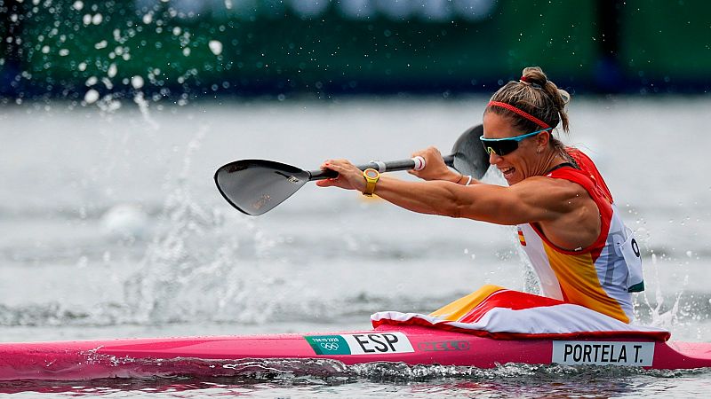 Teresa Portela, a por la final del K1 200 en sus sextos Juegos Olímpicos