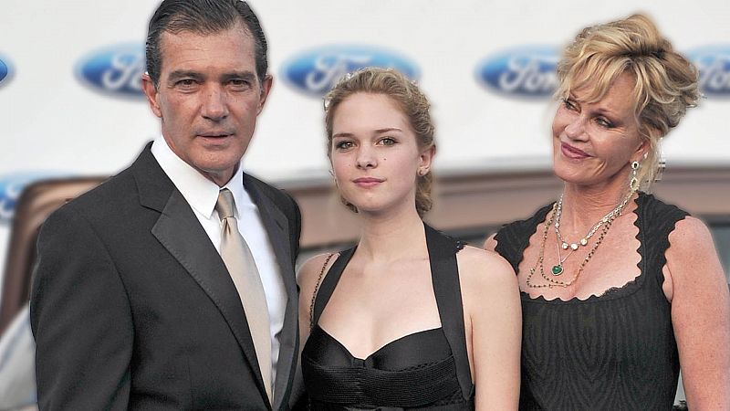 Antonio Banderas y Melanie Griffith, muy orgullosos de su hija Stella, que 'huele' su primer éxito profesional