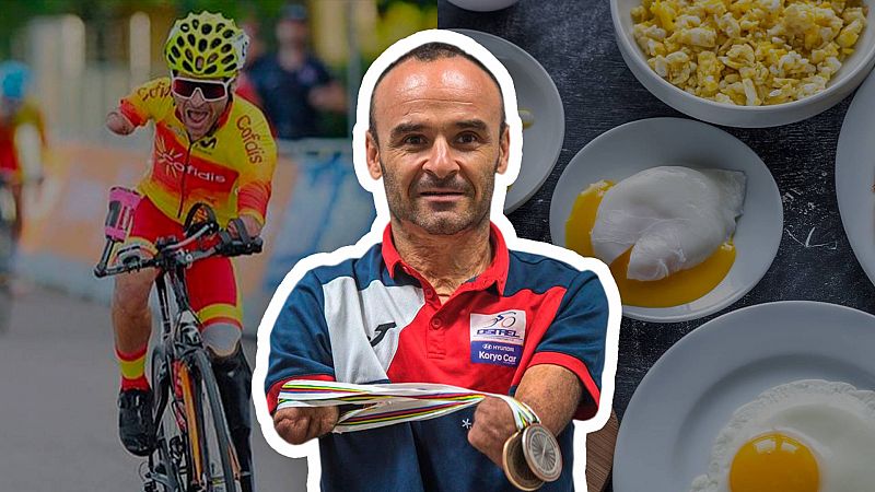 Así come Ricardo Ten, nuestro ciclista en los Juegos Paralímpicos