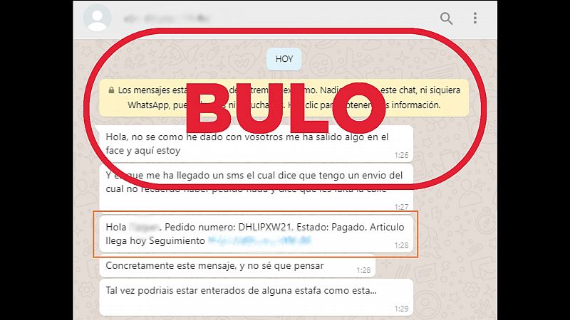 El SMS que avisa de un "pedido pagado" que "llega hoy" es un nuevo phishing