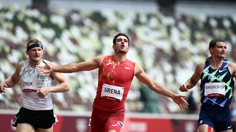 Jorge Urea bate su marca personal en los 100 metros del decatln