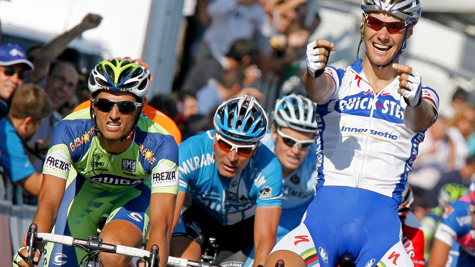 Mejores sprints de la historia de La Vuelta ciclista a España